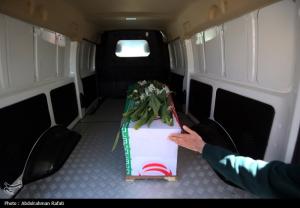 مراسم تشییع پیکر اکبر اعتماد پدر فناوری هسته‌ای ایران +عکس