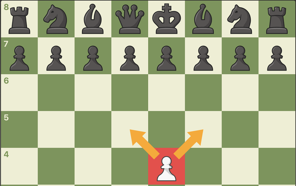 نحوه حرکت مهره های شطرنج