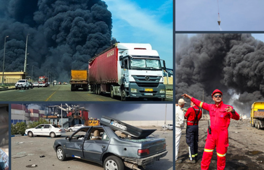  علل احتمالی حادثه بندر شهید رجایی/ از سناریوی انفجار در ترمینال کالا تا وجود مواد منفجره در کشتی