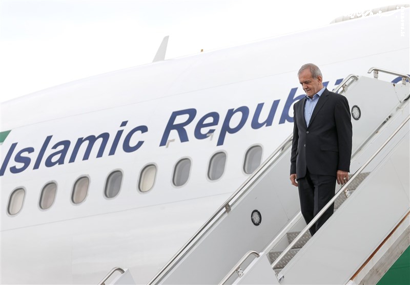 پزشکیان عازم بندرعباس شد