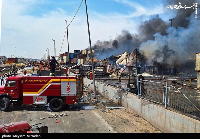 وضعیت درمانی مصدومان حادثه بندر شهید رجایی تحت کنترل است
