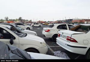 خسارات انفجار در اسکله شهید رجایی بندرعباس +عکس