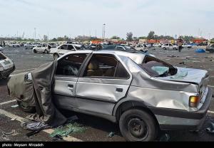 خسارات انفجار در اسکله شهید رجایی بندرعباس +عکس