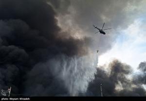 خسارات انفجار در اسکله شهید رجایی بندرعباس +عکس