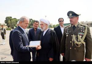 بدرقه رئیس‌جمهور در سفر به کشور آذربایجان