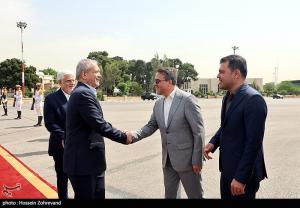 بدرقه رئیس‌جمهور در سفر به کشور آذربایجان