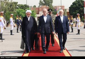 بدرقه رئیس‌جمهور در سفر به کشور آذربایجان