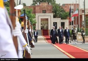 بدرقه رئیس‌جمهور در سفر به کشور آذربایجان