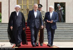 بدرقه رئیس‌جمهور در سفر به کشور آذربایجان