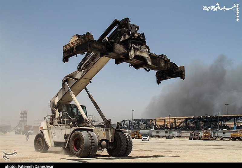 استاندار هرمزگان: انفجار بندر شهید رجایی ‌خرابکاری نبود