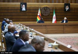 دیدار معاون رئیس جمهور زیمبابوه با عارف +عکس