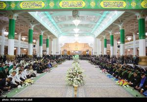 میلاد حضرت معصومه(س) در آیینه شور و شعف +عکس