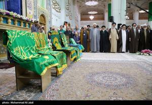 میلاد حضرت معصومه(س) در آیینه شور و شعف +عکس