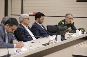 نشست اعضای کمیسیون امنیت ملی و سیاست خارجی مجلس با سردار حاجی‌زاده