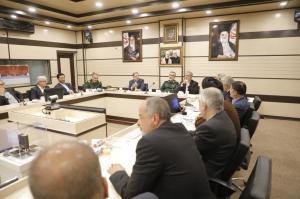 نشست اعضای کمیسیون امنیت ملی و سیاست خارجی مجلس با سردار حاجی‌زاده