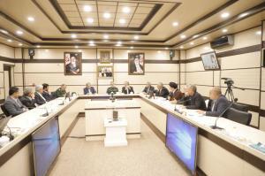 نشست اعضای کمیسیون امنیت ملی و سیاست خارجی مجلس با سردار حاجی‌زاده