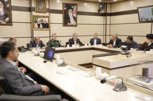 نشست اعضای کمیسیون امنیت ملی و سیاست خارجی مجلس با سردار حاجی‌زاده