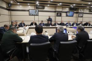 نشست اعضای کمیسیون امنیت ملی و سیاست خارجی مجلس با سردار حاجی‌زاده