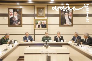 نشست اعضای کمیسیون امنیت ملی و سیاست خارجی مجلس با سردار حاجی‌زاده