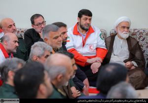 دیدار رهبر معظم انقلاب اسلامی با اعضای ستاد برگزاری کنگره ملی شهدای امدادگر +عکس