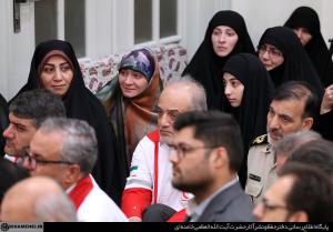 دیدار رهبر معظم انقلاب اسلامی با اعضای ستاد برگزاری کنگره ملی شهدای امدادگر +عکس