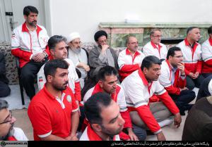 دیدار رهبر معظم انقلاب اسلامی با اعضای ستاد برگزاری کنگره ملی شهدای امدادگر +عکس