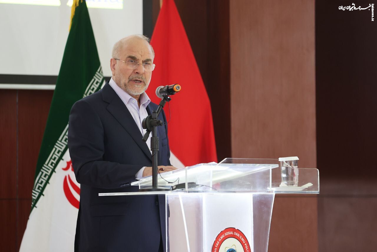 قالیباف: سکوت در برابر جنایات رژیم صهیونیستی گناهی نابخشودنی است