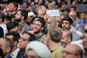 گزارش تصویری| دیدار هزاران نفر از معلمان و فرهنگیان با رهبر انقلاب