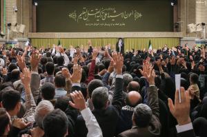 گزارش تصویری| دیدار هزاران نفر از معلمان و فرهنگیان با رهبر انقلاب