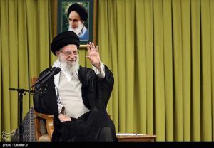 دیدار جمعی از معلمان با رهبر معظم انقلاب +عکس