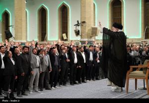 دیدار جمعی از معلمان با رهبر معظم انقلاب +عکس