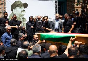 تشییع پیکر حمیدرضا درجاتی +عکس