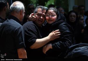 تشییع پیکر حمیدرضا درجاتی +عکس