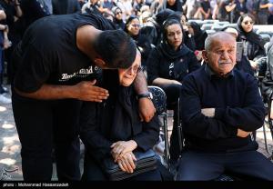 تشییع پیکر حمیدرضا درجاتی +عکس