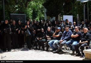 تشییع پیکر حمیدرضا درجاتی +عکس