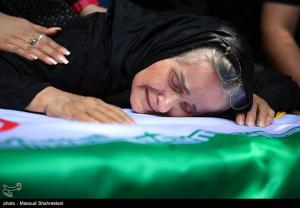 تشییع پیکر حمیدرضا درجاتی +عکس