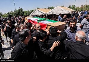 تشییع پیکر حمیدرضا درجاتی +عکس