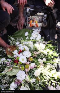 تشییع پیکر حمیدرضا درجاتی +عکس