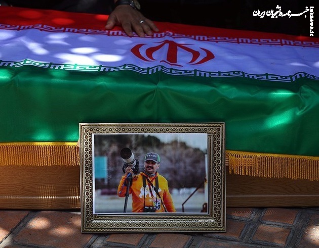 تشییع پیکر حمیدرضا درجاتی +عکس