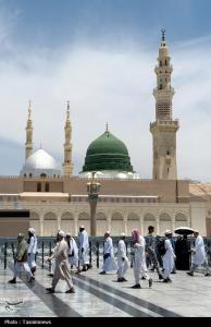 حال و هوای مسجدالنبی در ایام حج +عکس