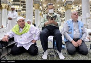 حال و هوای مسجدالنبی در ایام حج +عکس