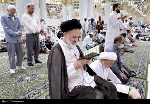 حال و هوای مسجدالنبی در ایام حج +عکس