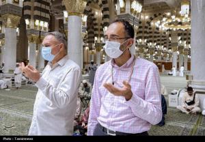 حال و هوای مسجدالنبی در ایام حج +عکس