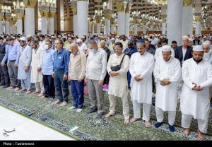 حال و هوای مسجدالنبی در ایام حج +عکس