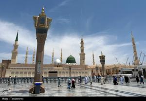 حال و هوای مسجدالنبی در ایام حج +عکس