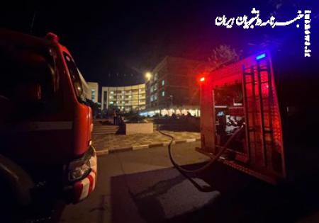 حریق در خوابگاه دخترانه دانشگاه آزاد قزوین+تصاویر