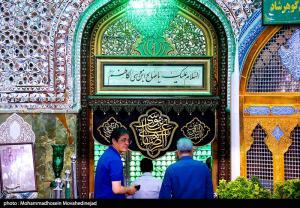 مراسم بزرگداشت شهدای خدمت در امامزاده صالح(ع) +عکس