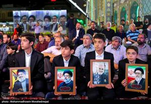 مراسم بزرگداشت شهدای خدمت در امامزاده صالح(ع) +عکس