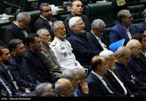 مراسم بزرگداشت شهدای خدمت در مجلس شورای اسلامی +عکس