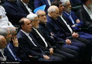 مراسم بزرگداشت شهدای خدمت در مجلس شورای اسلامی +عکس